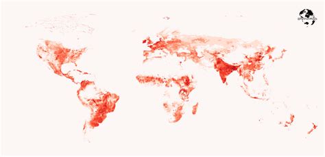 Global Cow Population Map Wondering Maps