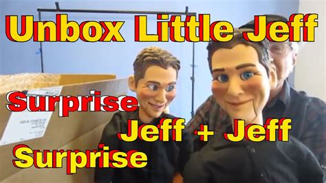 Unboxing Of Jeff Dunhams Little Jeff Ventriloquist Dummy Youtube