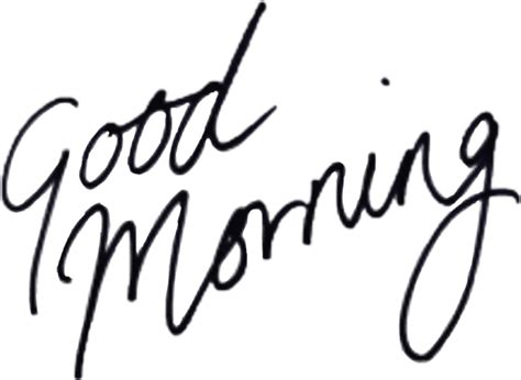 Good Morning Png Images Transparent Background Png Play