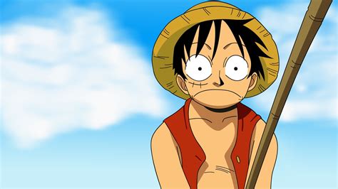 Wallpaper One Piece Luffy Smile Hachiman Wallpaper