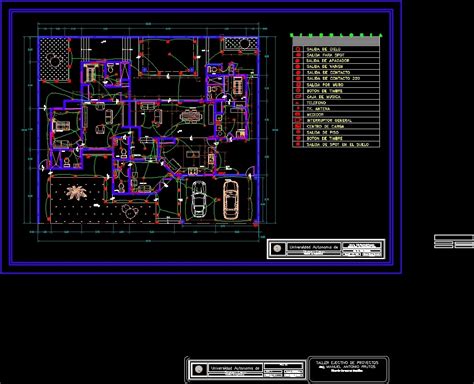 Electrical Plan Dwg Block For Autocad • Designs Cad