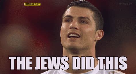 Cristiano Ronaldo Blames The Jews