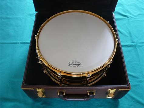 Ludwig Ludwig Millennium Snare Drum Brass On Brass 14 X 65 2009