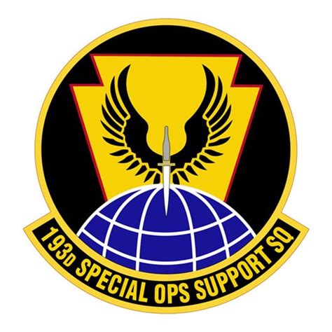 193 Soss Patch 193rd Special Operations Support Squadron Patches
