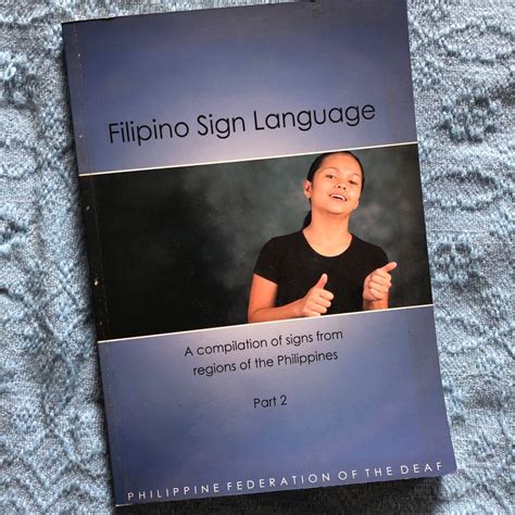 Filipino Sign Language Book Hobbies And Toys Books And Magazines