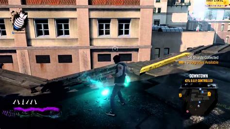 Infamous Second Son Downtown Blast Shards Locations Youtube