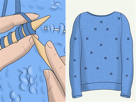 How To Knit A Sweater For Beginners With Pictures Wikihow