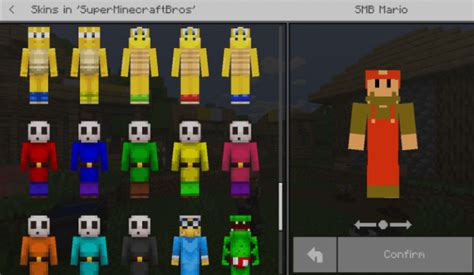 Download Skin Super Minecraft Bros For Minecraft Bedrock Edition 113