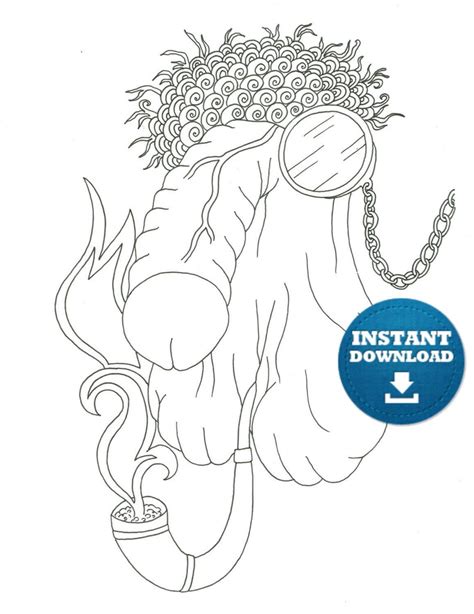 Penis Coloring Book 20 Pages Instant Download Naughty Adult Etsy Canada
