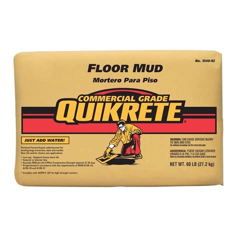 Quikrete Floor Mud 60 Lb Repair In The Concrete And Mortar Repair