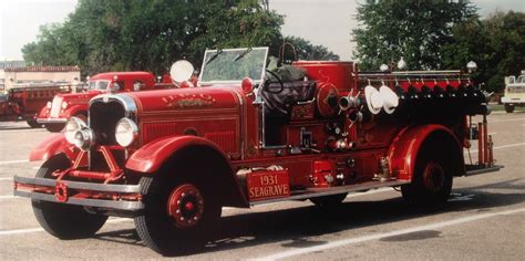 1931 Seagrave And Fire Fighting — Hillsdale County Historical Society