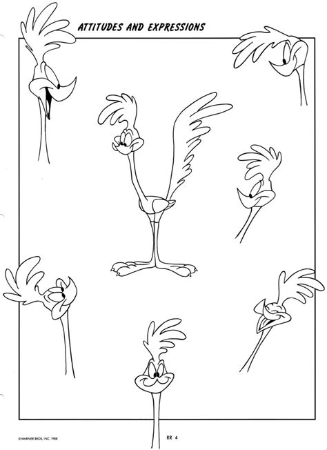 1992 Roadrunner Model Sheet Artofit