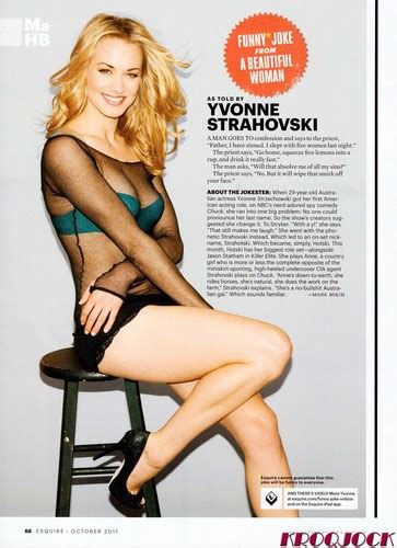 Yvonne Strahovski In The October Issue Of Maxim Magazine Hq Yvonne Strahovski Photo