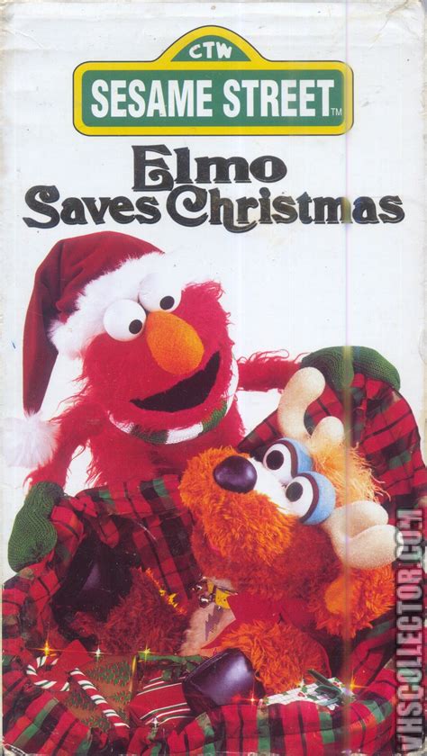 Sesame Street Elmo Saves Christmas VHSCollector Com