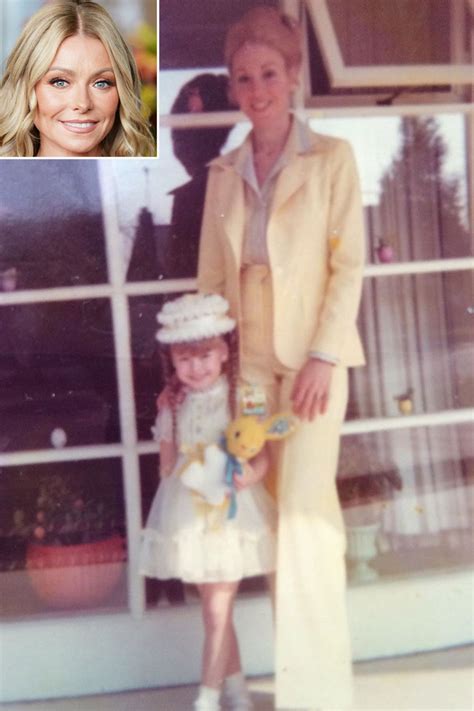Kelly Ripa Shares Childhood Photo Of Her With Mom Esther