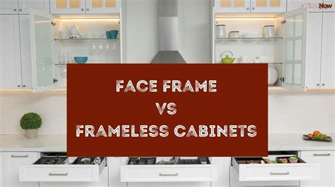 Face Frame Vs Frameless Cabinets Youtube