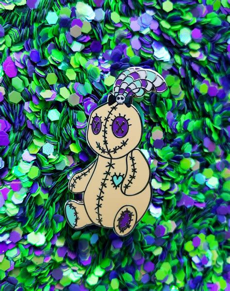 Voodoo Doll Enamel Pin 💚 Renamelpins