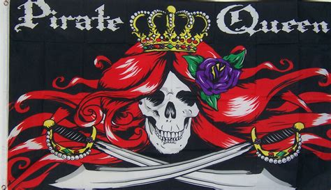 PIRATE QUEEN FLAG NEW X Ft Premium Quality USA Seller EBay