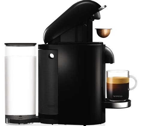 Enjoy authentic espresso prepared in several recipes at the touch of a button. Breville Nespresso VERTUOPLUS DELUXE BLACK BNV420BLK1BUC1 ...