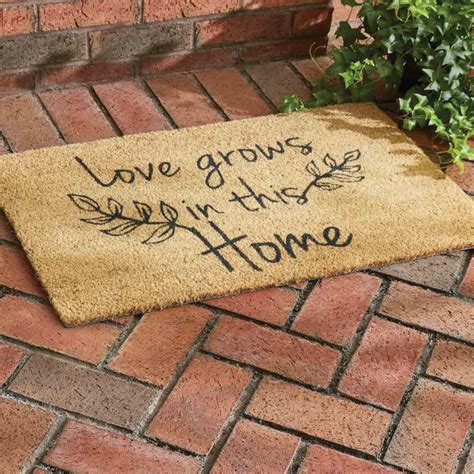 Love Grows Doormat Park Designs