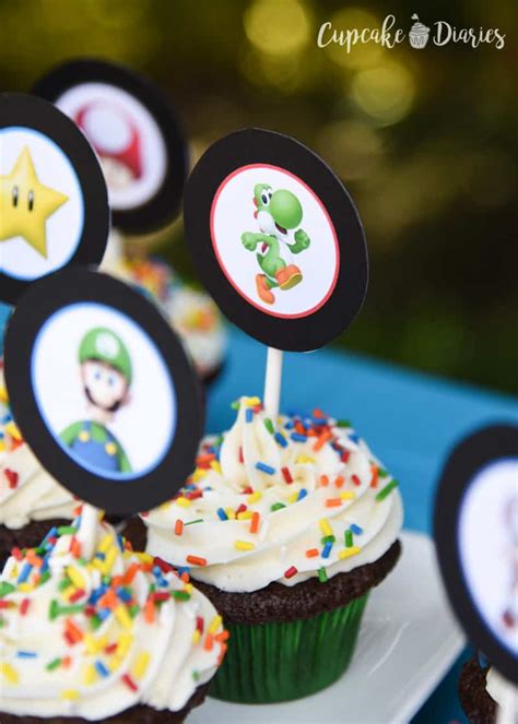 Mario Cupcake Ideas Easy To Follow Instructions For Making Some Of