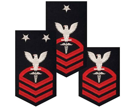 Chief Petty Officer Hospital Corpsman Rating Red On Blue
