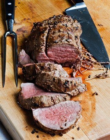 This beef tenderloin roast is perfectly cooked and full of flavor. Ina Garten's Balsamic Roasted Beef Recipe | Beef recipes, Roast beef recipes, Balsamic roast beef