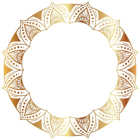 Luxury Ornamental Mandala Vector Art Png Thailand Mandala Pattern