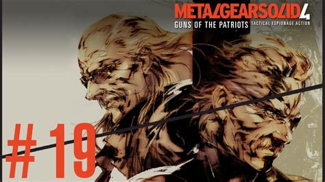 Metal Gear Solid 4 Guns Of The Patriots Wcommentary P19 Raiden Vs