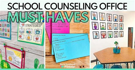 School Counseling Office Must Haves Social Emotional Workshop