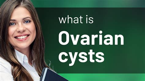 Understanding Ovarian Cysts A Guide For English Learners Youtube