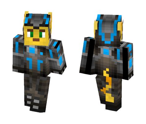 Download Ratchet Acit Holoflux Armour Minecraft Skin For Free