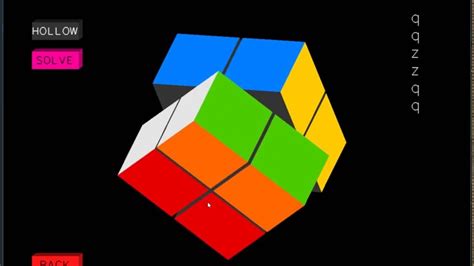 Opengl Rubiks Cube Solver Cg Project Youtube