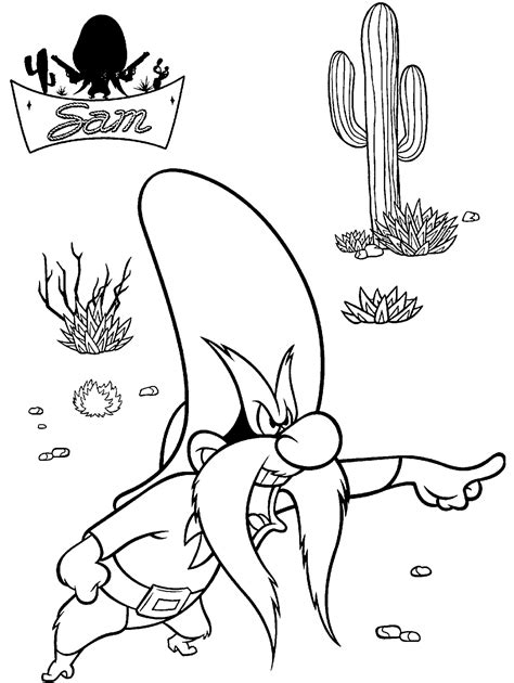 Looney Tunes All Characters Coloring Pages