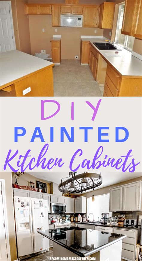 A Step By Step Tutorial On How To Paint Your Kitchen Cabinets Yourself
