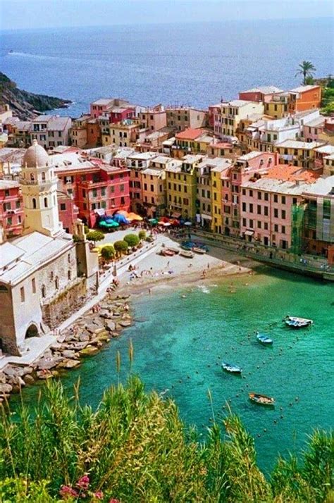 Beautiful Views Of Vernazza Cinque Terre Italy Vacation Destinations