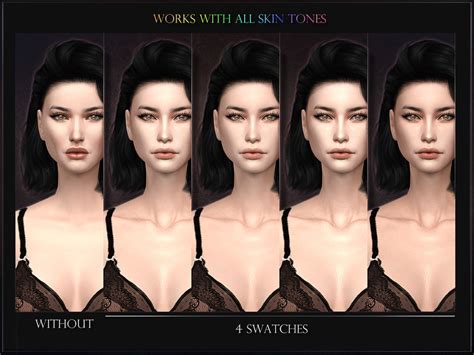 The Sims Resource Female Skin 21 Overlay