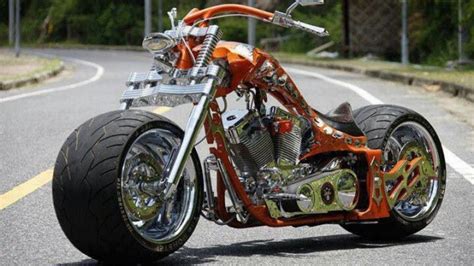 Coolest Custom Motorcycles With Front Fat Tire Wonder Motorcycles