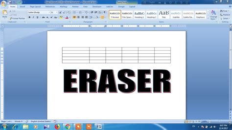 Now let us take a look at the features that it has to offer. How to use Eraser in Microsoft Word - YouTube