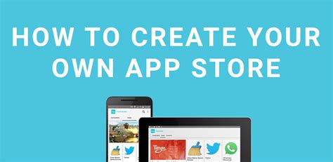 Then, you create a new interface for the app that takes user input and switches to a new screen in the app to display it. How to create your own App Store