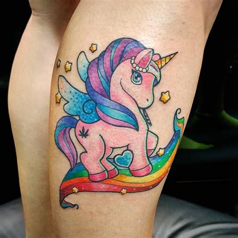Ig Inkedmag Unicorn Tattoo Designs Thigh Tattoos Women Picture Tattoos