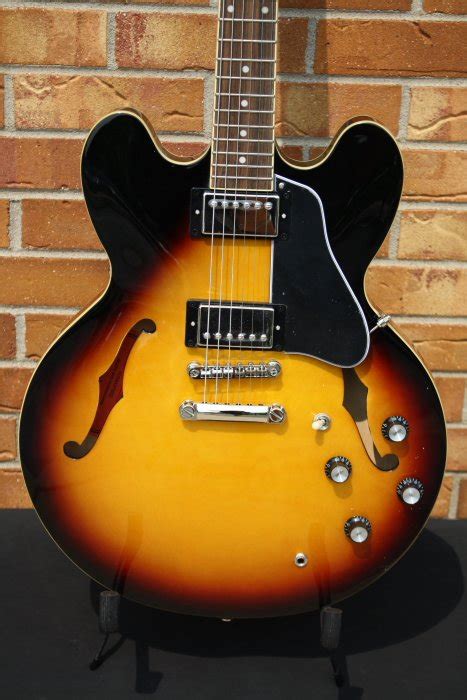 Epiphone Es 335 Ig Inspired By Gibson Hollow Body Electric Guitar Vintage Sunburst Ph