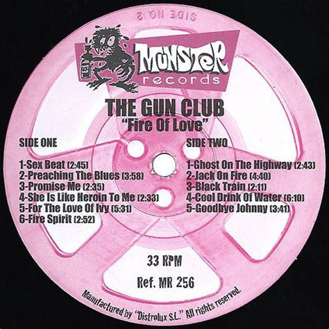 the gun club fire of love vinyl lp opaque dynamo