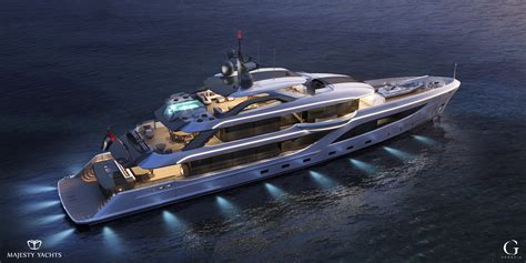 gulf craft announces new majesty 160 superyacht at monaco yacht show reinforcing its position