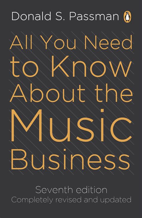 All You Need To Know About The Music Business Ninth Edition Penguin