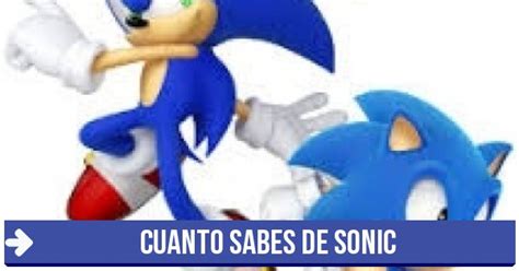 Test Cuanto Sabes De Sonic