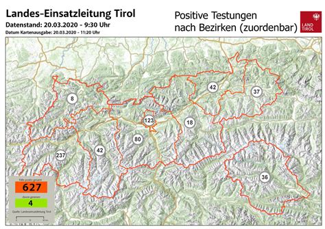 Wo liegt kufstein auf der landkarte? Neue Zahlen: 42 positive Coronavirus-Testergebnisse im ...