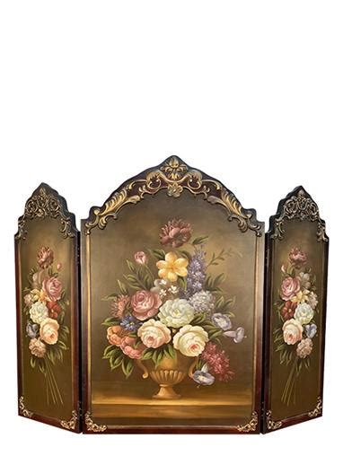 Scarborough Hand Painted Fireplace Screen