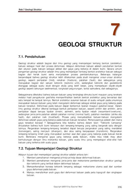 Pdf Bab Geologi Struktur Geologi Struktur Adalah Bagian Dari Ilmu Hot