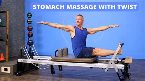 Stomach Massage With Twist On Pilates Reformer Youtube